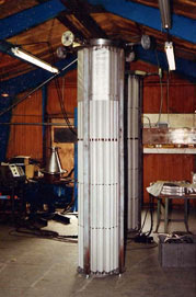Filter bundle fabricated in clean room environment
