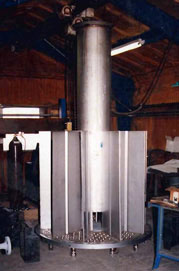 Filter housing, 10,000 PSIG weldment, 100% Xray